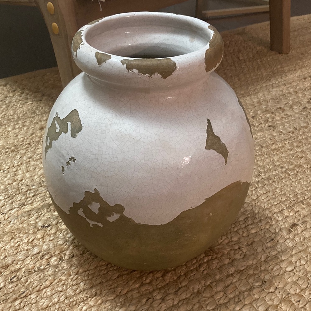 Pottery Barn Decorative Vessel